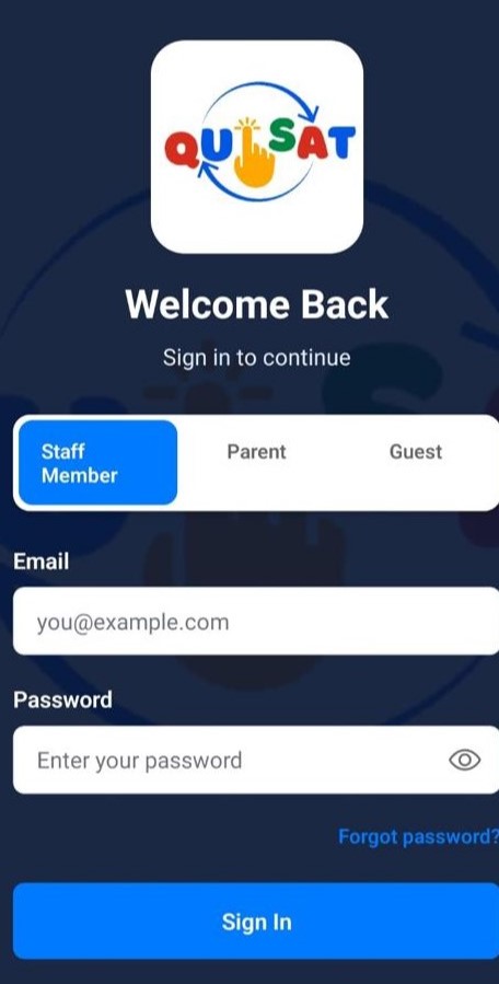 Quisat Parent Mobile App